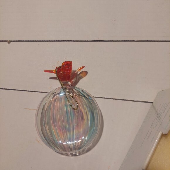 hummingbird glass suncatcher - Picture 2 of 8